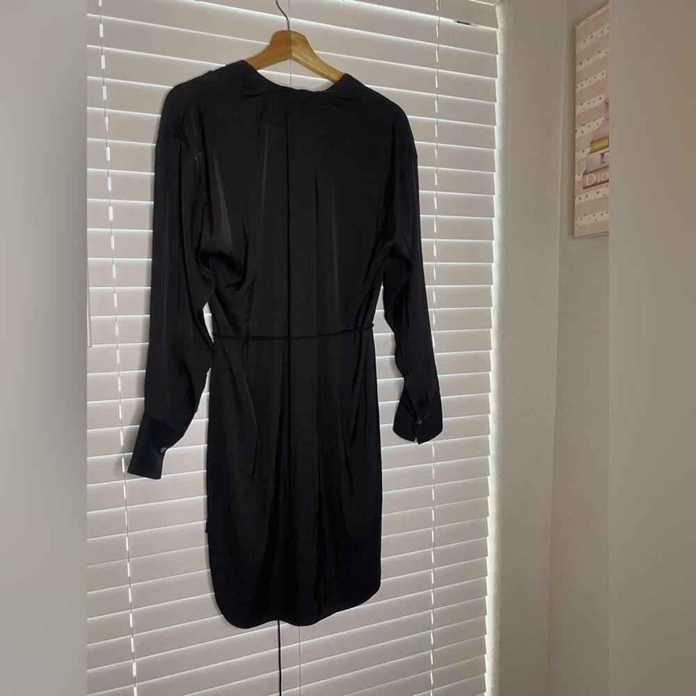 Banana Republic Classic Black Long Sleeve Dress